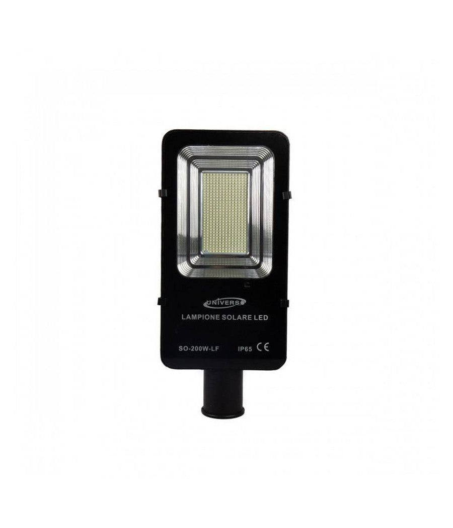 Faro Led Lampione 200w Con Pannello Energia Solare Kit Staffa Incluso So-200w-lf         