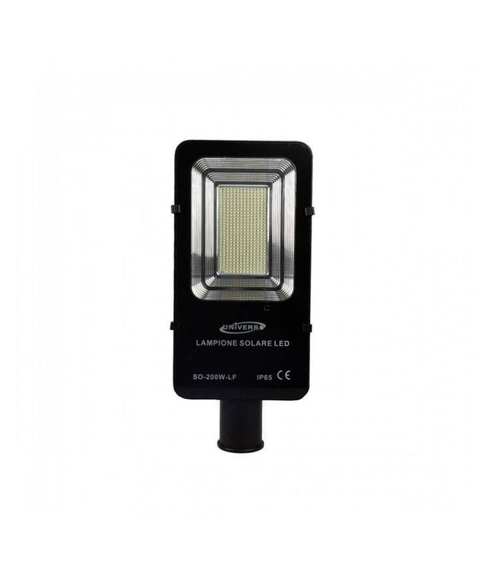 Faro Led Lampione 200w Con Pannello Energia Solare Kit Staffa Incluso So-200w-lf         