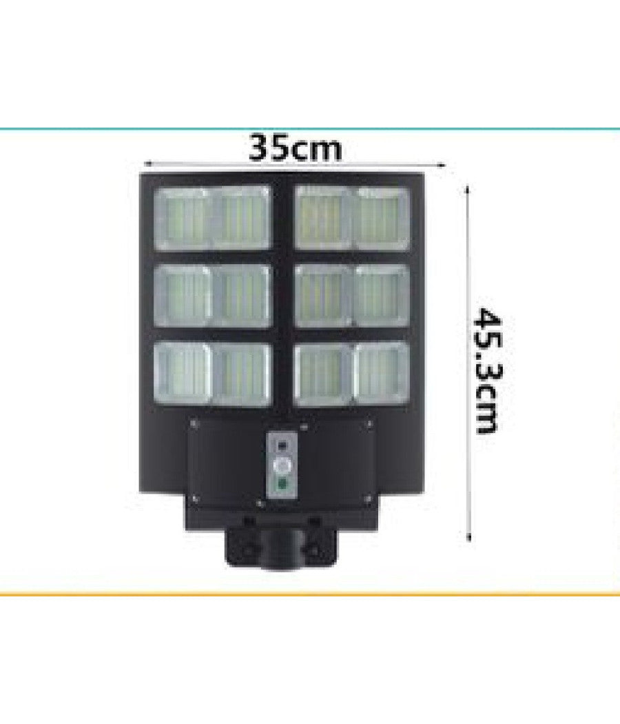 Faro Led Lampione Stradale 700w Pannello Solare Sensore Crepuscolare Ip67 Led-8470         