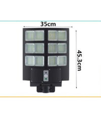 Faro Led Lampione Stradale 700w Pannello Solare Sensore Crepuscolare Ip67 Led-8470         