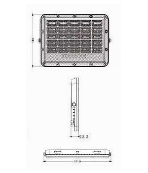 Faro Led Pannello Solare 100w Luce Fredda Telecomando Indicatore Carica Tk08-100w         