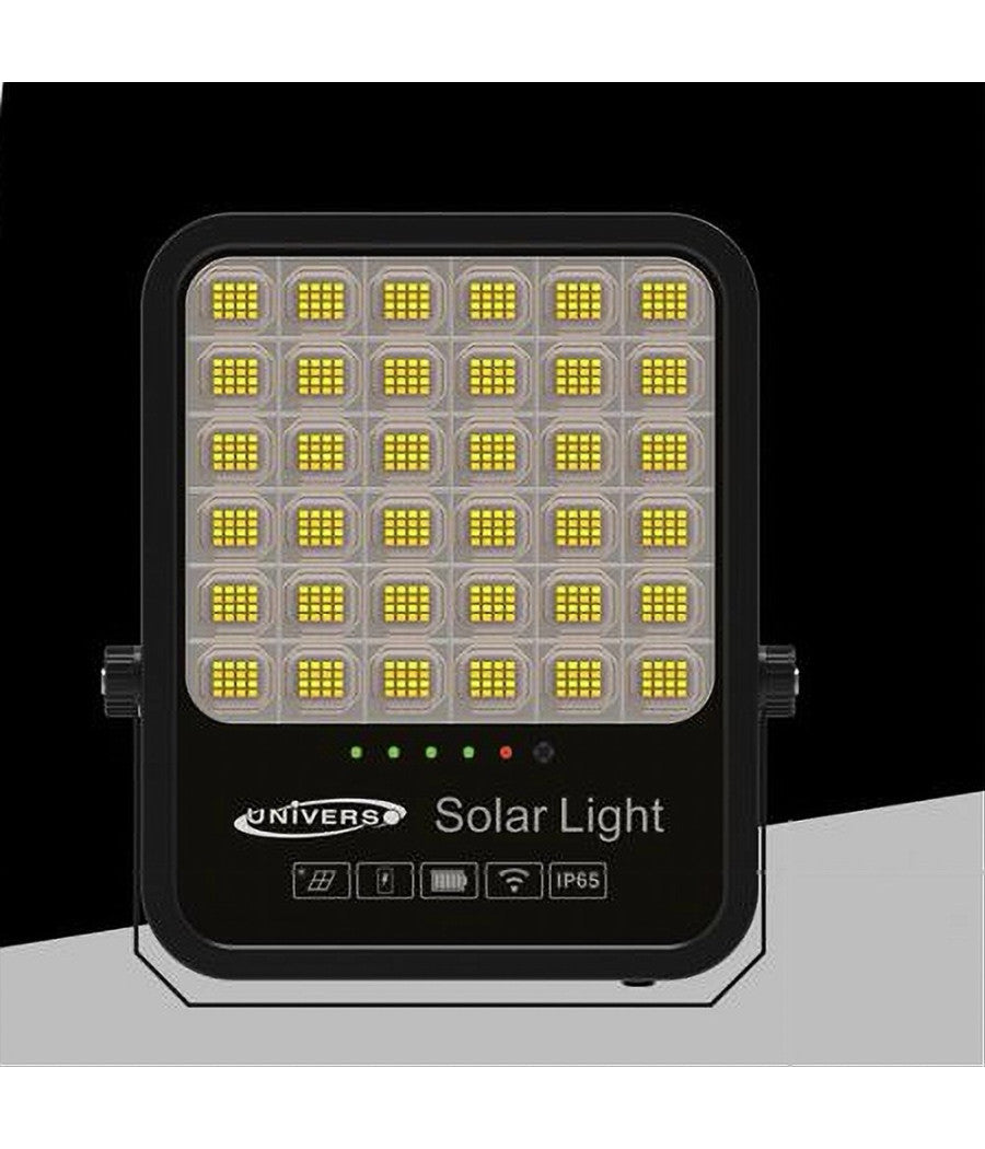 Faro Led Proiettore 400w Ip65 Cct 3in1 Con Pannello Solare Telecomando Ry-400w-3c         