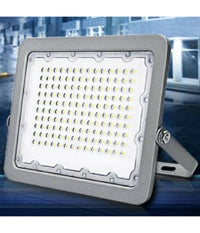 Faro Led Proiettore 50w Per Esterno Grigio Ip65 Luce 6500k 4000k 3000k Fs50w  -bianco Caldo      -