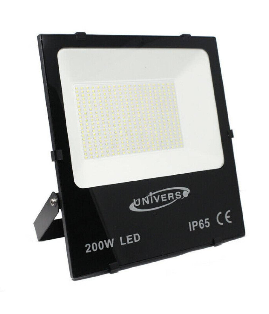 Faro Led Slim 200w Esterno Luce Fredda 6500k Calda 3000k Naturale 4000k F200w  -bianco Freddo      -