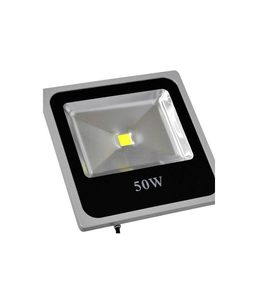 Faro Led Slim Faretto Ip66 Alta Luminosità  Luce Bianca Fredda 10 20 30 50 W   50 Watt      