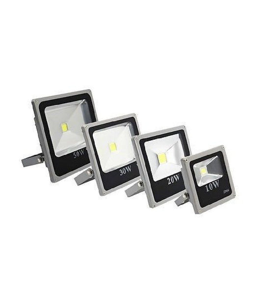 Faro Led Slim Faretto Luce Calda Alta Luminosita' 10w 20w 30w 50w 80w 100w Ip66         