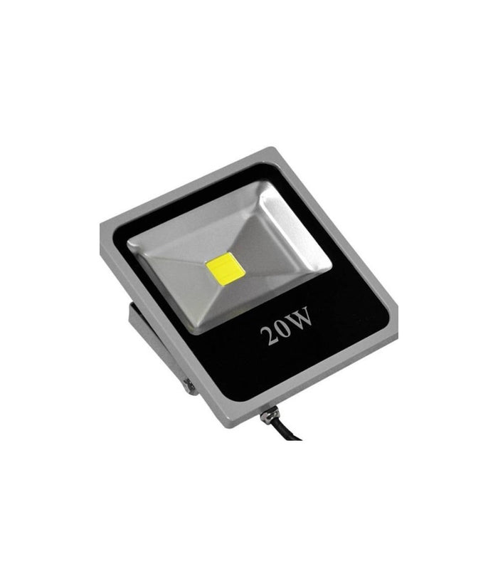 Faro Led Slim Faretto Luce Calda Alta Luminosita' 10w 20w 30w 50w 80w 100w Ip66         