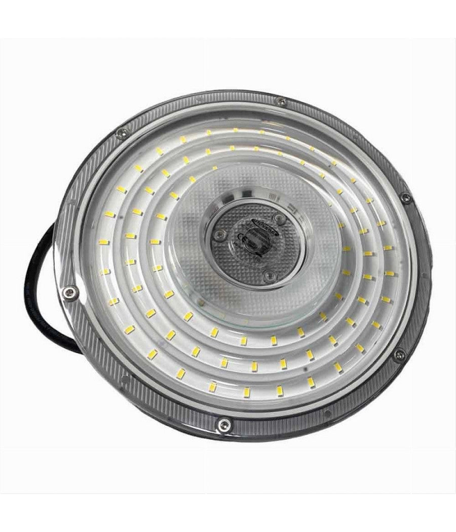 Faro Led Slim Industriale 50 W Ufo Lampada Riflettore Ip65 Luce Fredda He02-50w         