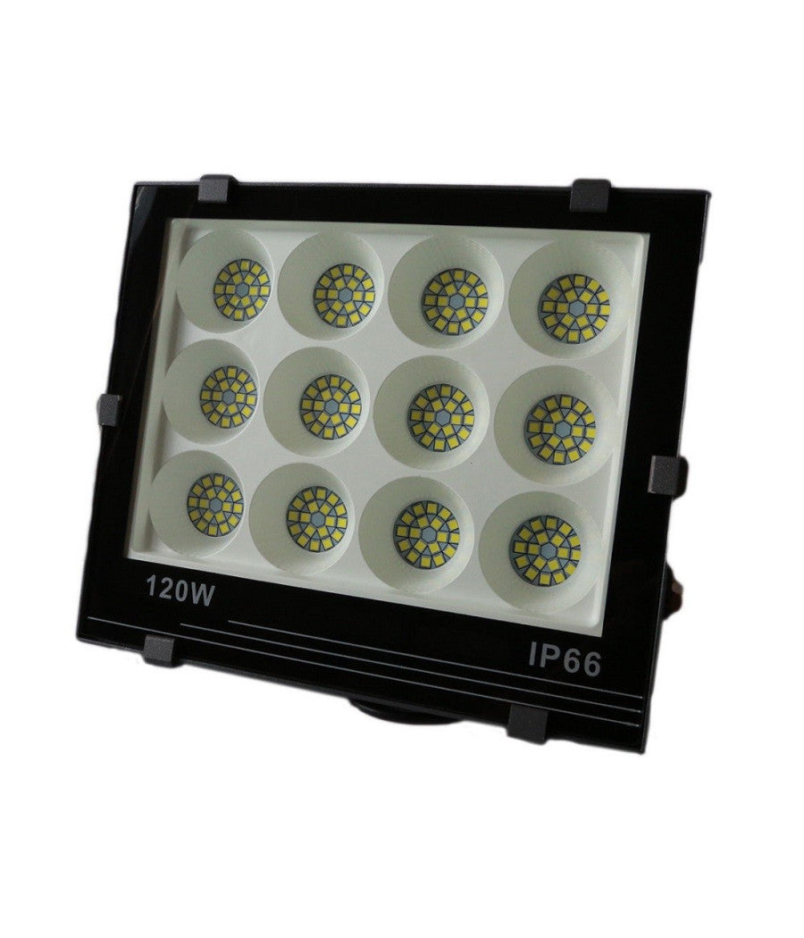 Faro Led Smd Slim 60 120 200 Watt Faretto Spot Alta Luminosita' Lampada Ip66         