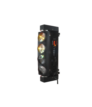 Faro Led Strobo Rgbw Doppia Colonna Rotante Cree Beam Light Discoteca Dmx512         