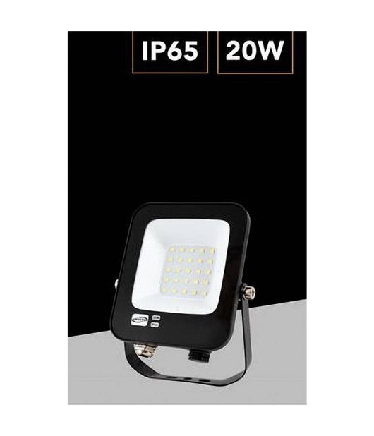 Faro Led Ultra Slim 20 W Esterno Ip65 Orientabile Luce 6500k 3000k 4000k Jr-20w         