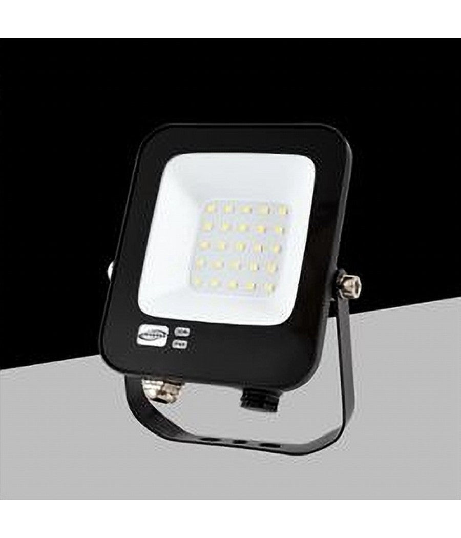 Faro Led Ultra Slim 20 W Esterno Ip65 Orientabile Luce 6500k 3000k 4000k Jr-20w  -bianco Freddo      -