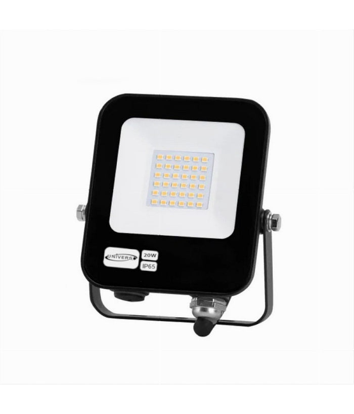 Faro Led Ultra Slim 20 W Esterno Ip65 Orientabile Luce 6500k 3000k 4000k Jr-20w         