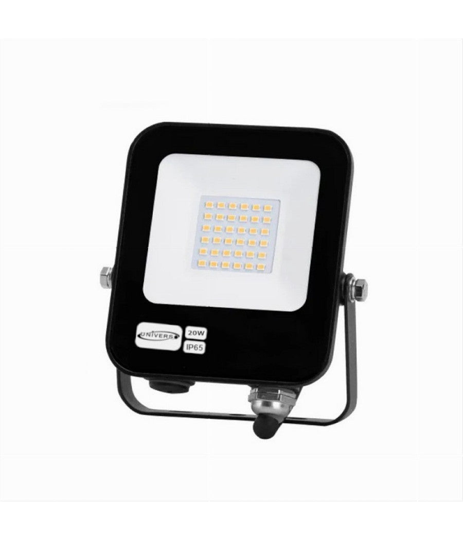 Faro Led Ultra Slim 20 W Esterno Ip65 Orientabile Luce 6500k 3000k 4000k Jr-20w         