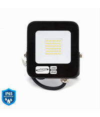 Faro Led Ultra Slim 20 W Esterno Ip65 Orientabile Luce 6500k 3000k 4000k Jr-20w         