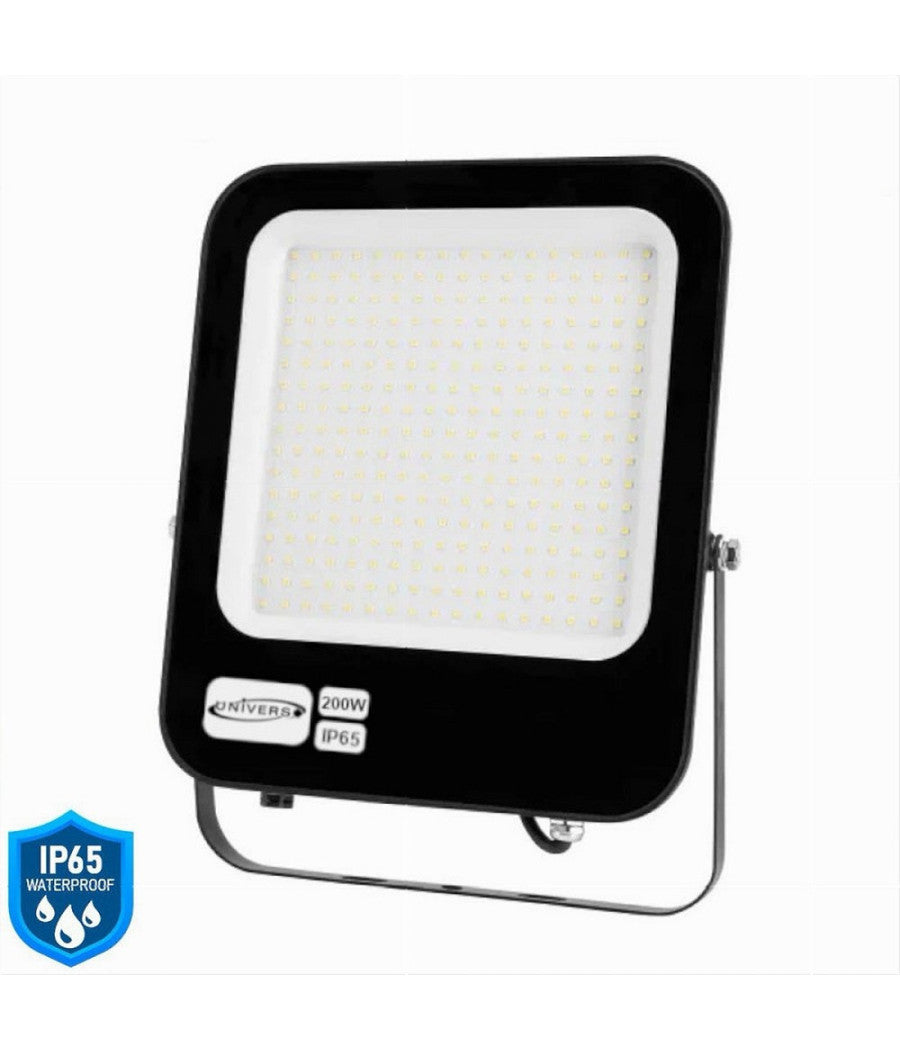 Faro Led Ultra Slim 200w Esterno Ip65 Orientabile Luce 3000k 6500k 4000k Jr-200w         