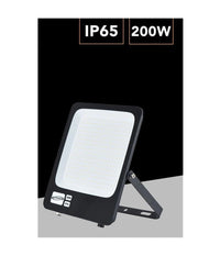 Faro Led Ultra Slim 200w Esterno Ip65 Orientabile Luce 3000k 6500k 4000k Jr-200w  -bianco Freddo      -