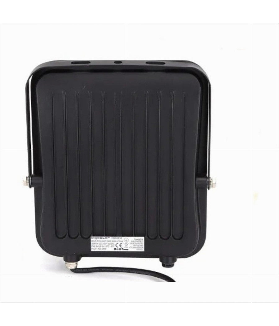 Faro Led Ultra Slim 200w Esterno Ip65 Orientabile Luce 3000k 6500k 4000k Jr-200w  -bianco Caldo      -