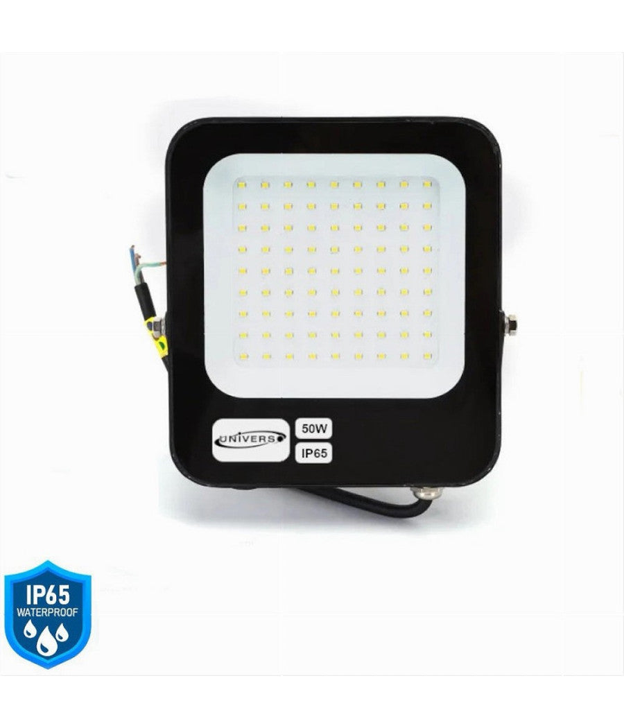 Faro Led Ultra Slim 50 W Esterno Ip65 Orientabile Luce 6500k 4000k 3000k Jr-50w         