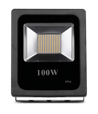 Faro Professionale A Led 5730 Per Esterno Ip65 Impermeabile Wisdom 100w Slim  -bianco Caldo      -