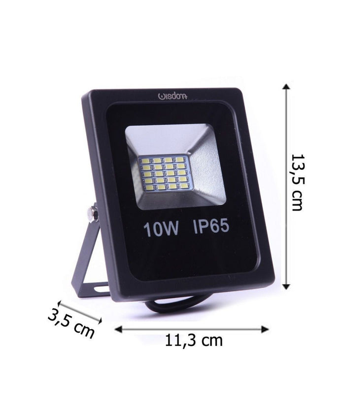 Faro Professionale A Led 5730 Per Esterno Ip65 Wisdom 10w 2 Effettivi         