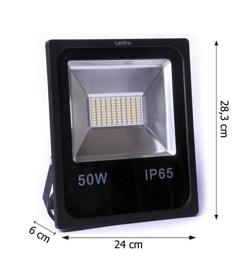 Faro Professionale A Led 5730 Per Esterno Ip65 Wisdom 50w 2 Effettivi         
