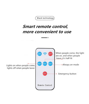 Faro Proiettore Con Pannello Solare Sensore Movimento Telecomando 128 Led 6 Cob         