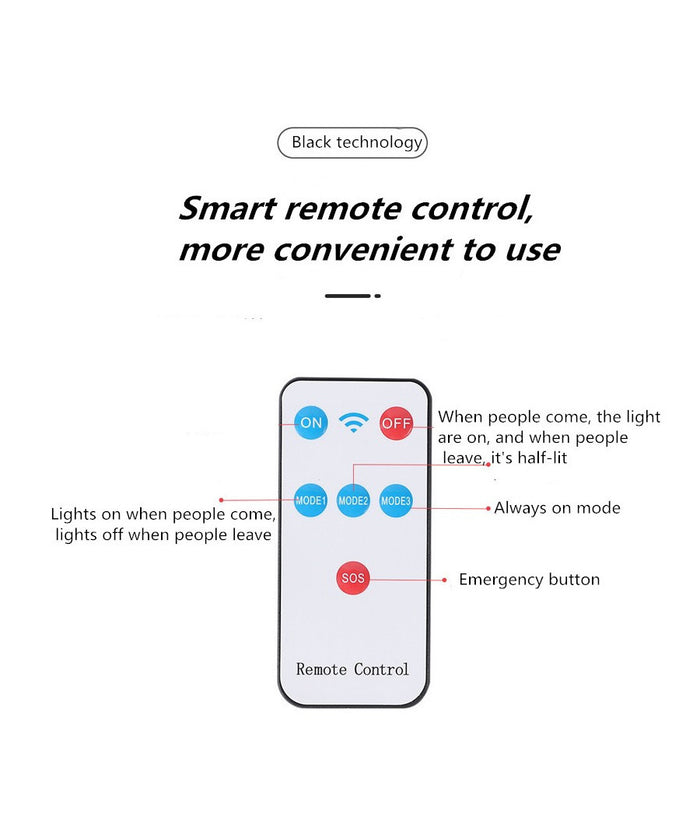 Faro Proiettore Con Pannello Solare Sensore Movimento Telecomando 128 Led 6 Cob         