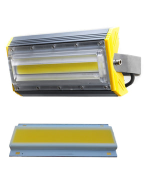 Faro Proiettore Led Cob 30 W Per Esterni Lineare Spotlight Inclinabile         