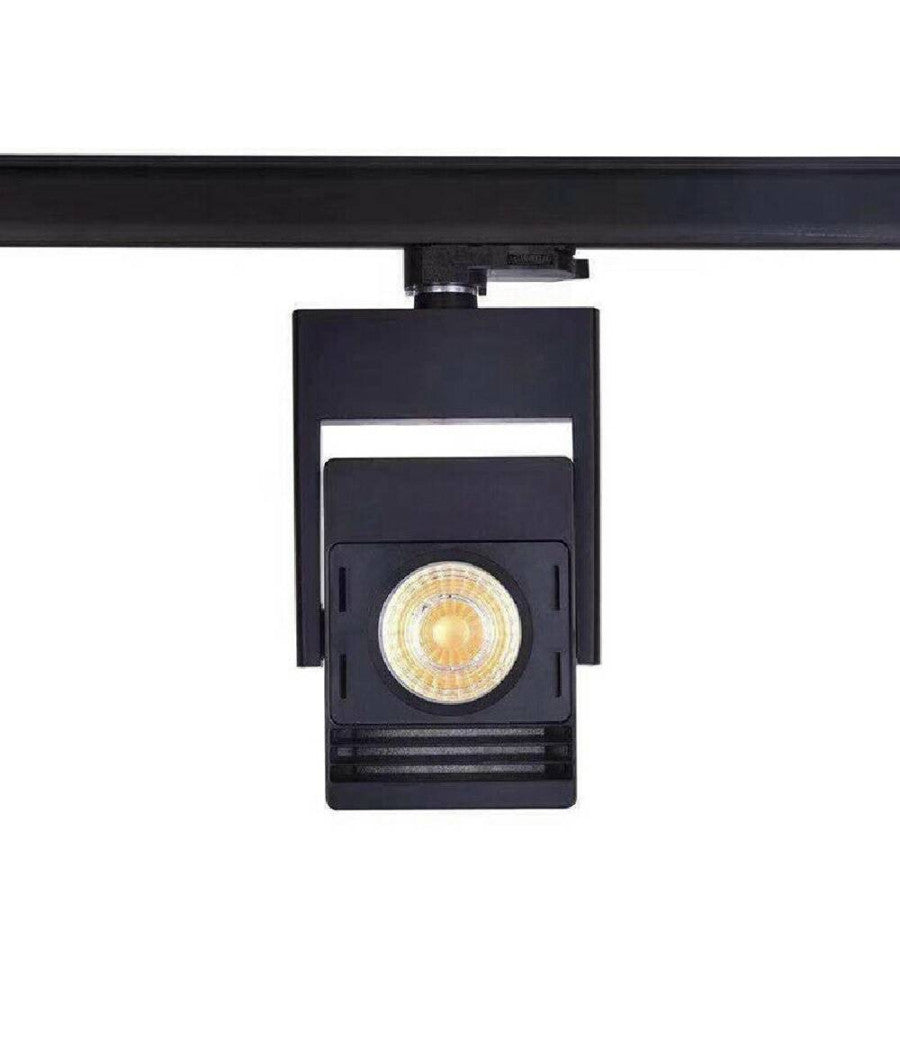 Faro Proiettore Led Cob X Binario 30w Luce 6500k 3000k 4000k Orientabile F30w-5h         