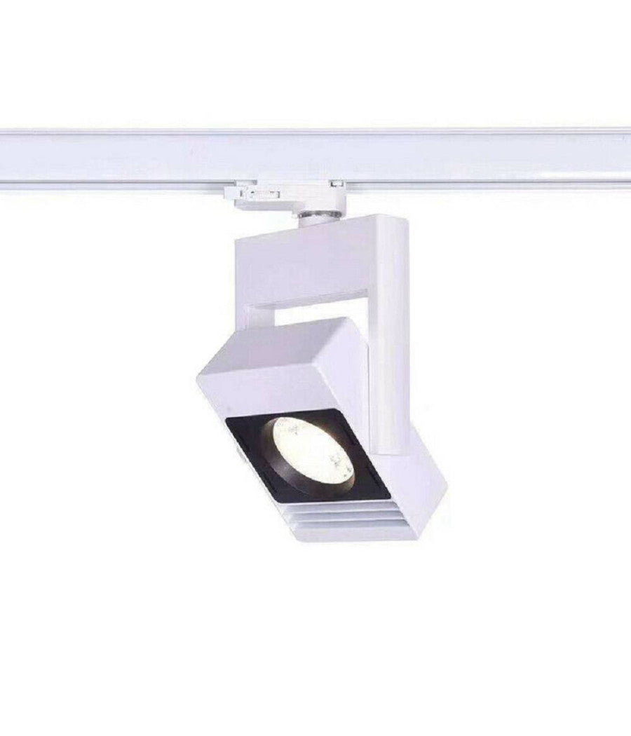 Faro Proiettore Led Cob X Binario 30w Luce 6500k 4000k 3000k Orientabile F30w-5a         