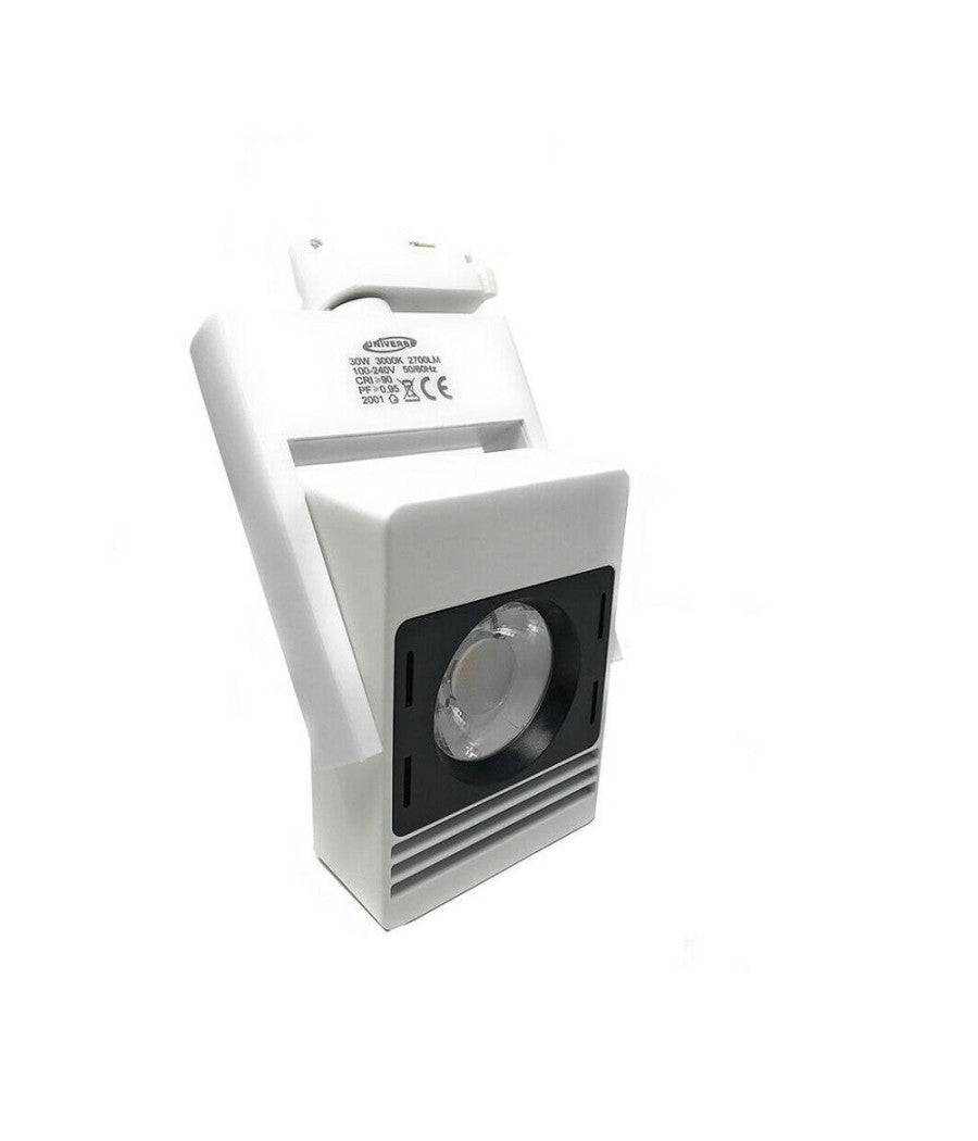 Faro Proiettore Led Cob X Binario 30w Luce 6500k 4000k 3000k Orientabile F30w-5a  -bianco Freddo      -