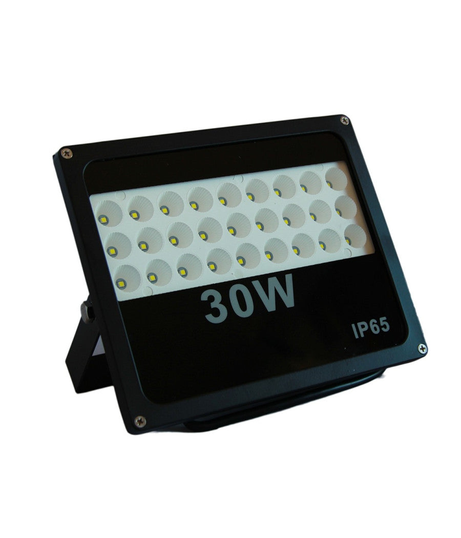 Faro Proiettore Led Per Esterno A Aperto 10 30 50w Slim Spot Luce A Led Smd Ip65   30 Watt      