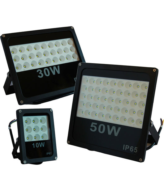 Faro Proiettore Led Per Esterno A Aperto 10 30 50w Slim Spot Luce A Led Smd Ip65         