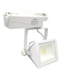 Faro Proiettore Orientabile 30w Luce 6500k 4000k Faretto Led Cob Binario F30w-6a         