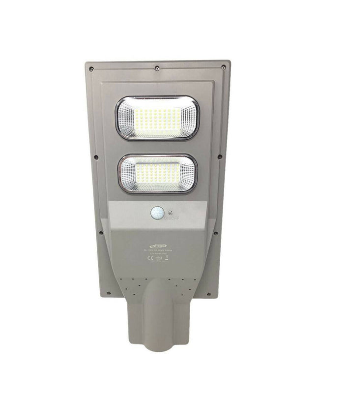 Faro Stradale Led Solare 100 W Luce 6500k Lampione Sensore Movimento Sl-100w-ss         