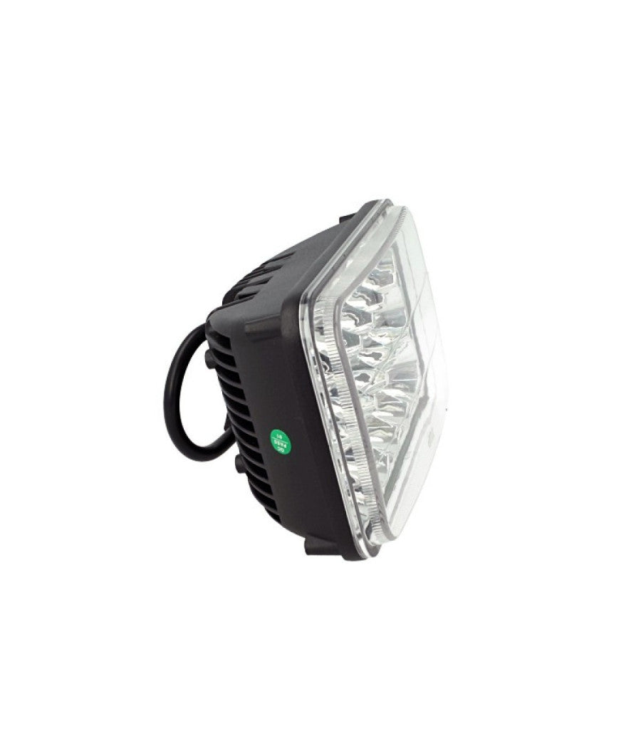 Faro Supplementare H4 Auto Fuoristrada 15 Led Abbagliante Anabbagliante Ip67         