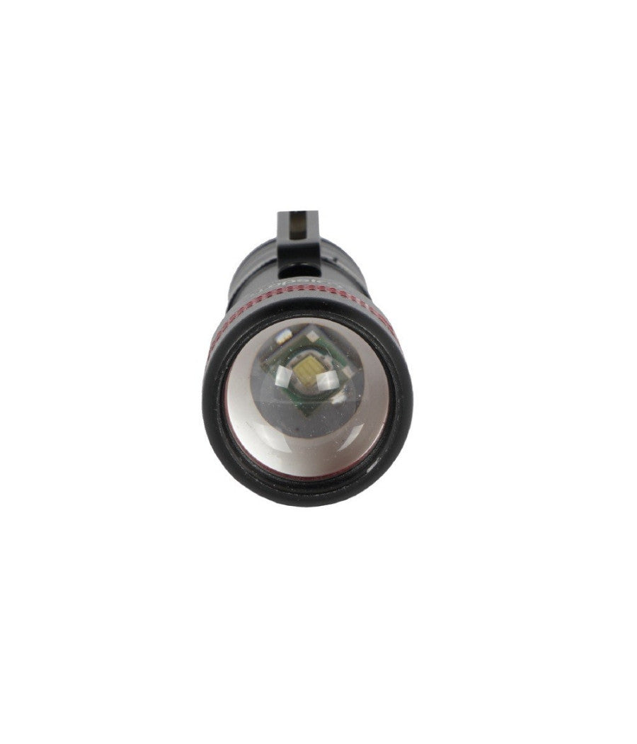 Faro Torcia Led Ricaricabile Luminosita Regolabile Doppia Emissione Luce Dt-2166         