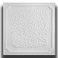 10 o 20mq (40 oppure 80 pezzi) di pannello decorativo a soffitto in polistirene compatto 50x50cm (spess. 1cm) FARO - Pacco da 20 metri quadrati