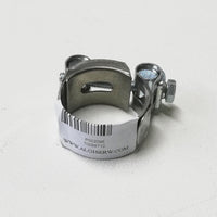 Fascetta in acciaio stringi tubo larga a bullone, diametro 27-29mm