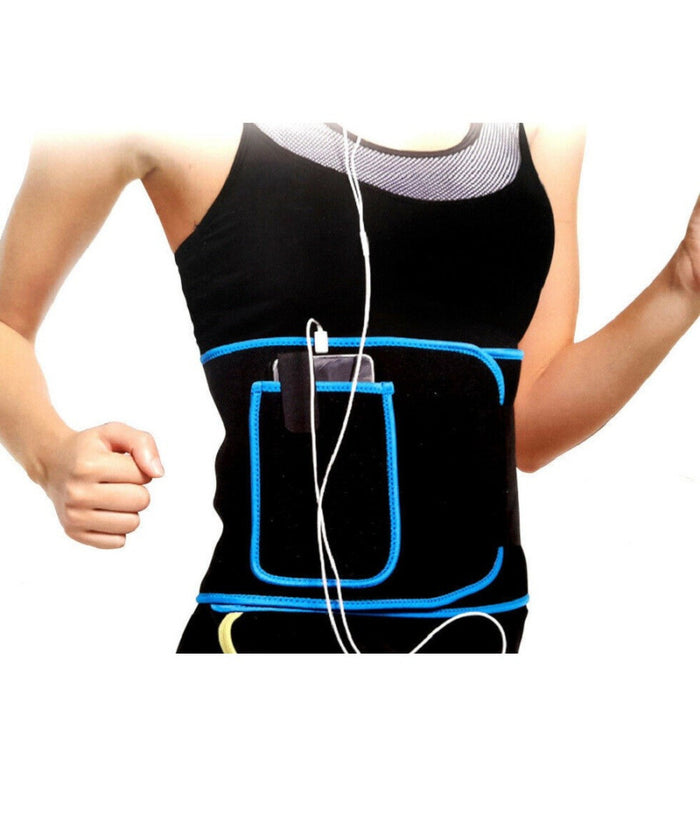 Fascia Corsetto Lombare Ortopedico Elastico + Tasca Portacellulare 53250a         