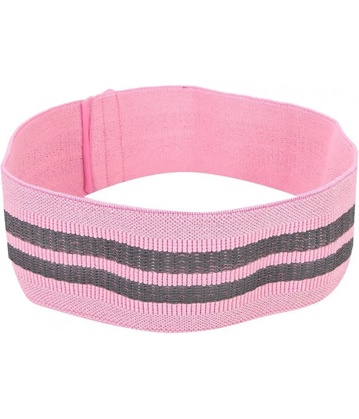 Trade Shop - Fascia Elastica Esercizi Bande Resistenza Allenamento Yoga Fitness Antiscivolo - Grigio   M