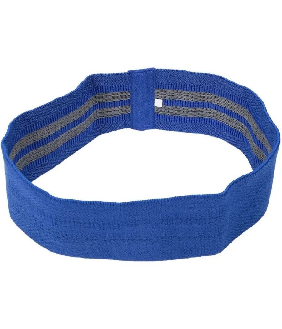 Trade Shop - Fascia Elastica Esercizi Bande Resistenza Allenamento Yoga Fitness Antiscivolo - Blu   S