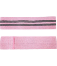 Trade Shop - Fascia Elastica Esercizi Bande Resistenza Allenamento Yoga Fitness Antiscivolo - Rosa   L