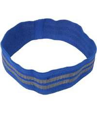 Trade Shop - Fascia Elastica Esercizi Bande Resistenza Allenamento Yoga Fitness Antiscivolo - Blu   M