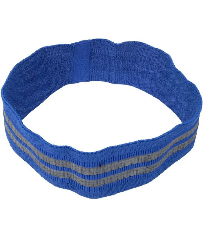 Trade Shop - Fascia Elastica Esercizi Bande Resistenza Allenamento Yoga Fitness Antiscivolo - Blu   M