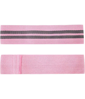 Trade Shop - Fascia Elastica Esercizi Bande Resistenza Allenamento Yoga Fitness Antiscivolo - Rosa   S