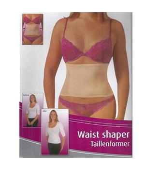 Fascia Girovita Elastica Snellente Nylon Color Carne 3 Misure M-l -xl Lavabile         