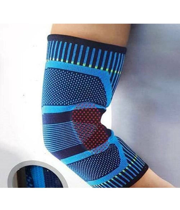 Fascia Gomito Braccia Sostegno Tutore Gomitiera Elastica Traumi Supporto         