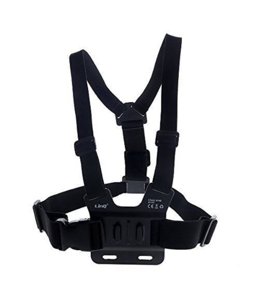Fascia Gopro Hero 4/3+/3/2/1 Supporto Torace Cintura Corpo Fibbia Cinghia Gp-035         